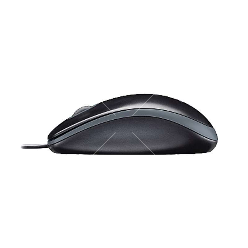 罗技(logitech) mk120 有线键鼠套装 黑色