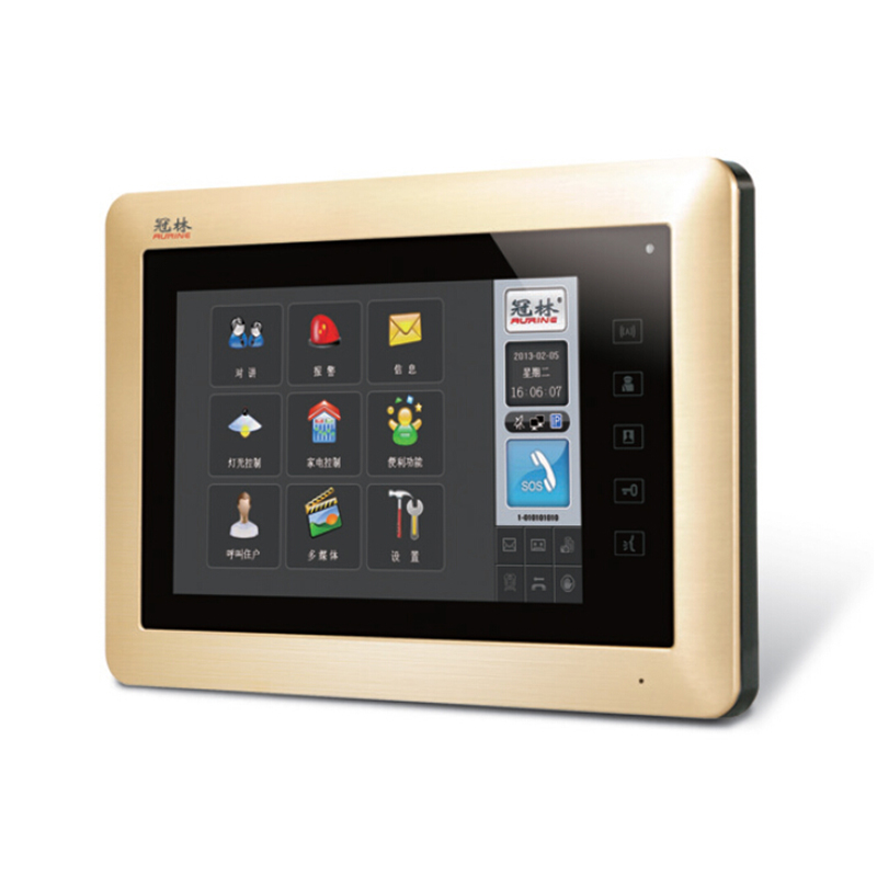 冠林楼宇对讲可视室内终端ah8-f99c